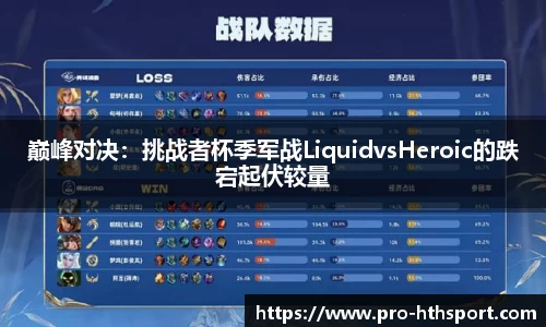 巅峰对决：挑战者杯季军战LiquidvsHeroic的跌宕起伏较量